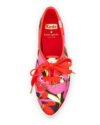 kate spade new york Keds Floral Canvas Pointer Sneaker