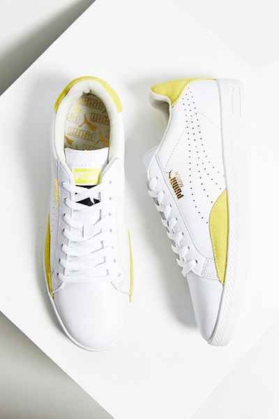 Puma Match Leather Low-Top Basic Sport Sneaker