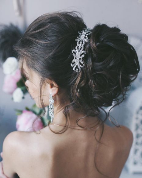 Featured Hairstyle: tonyastylist (Tonya Pushkareva); Wedding hairstyle idea....