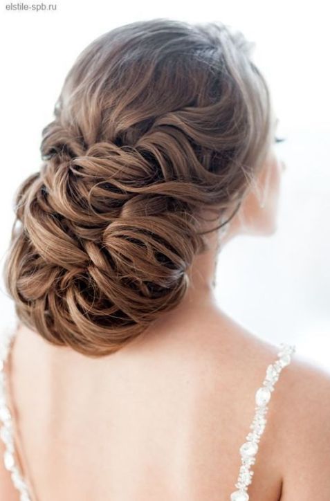 Featured Hairstyle: Elstile; www.elstile.com/; Wedding hairstyle idea....