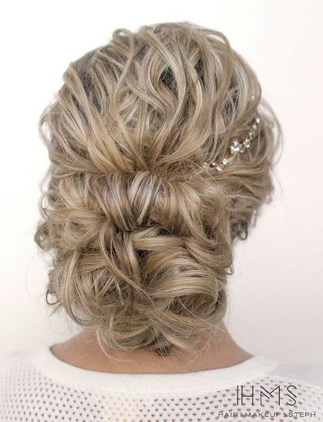 Featured Hairstyle: Hair and Makeup by Steph; Wedding hairstyle idea....