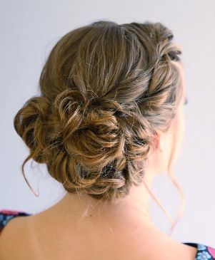 Featured Hairstyle: ashpettyhair; Wedding hairstyle idea.