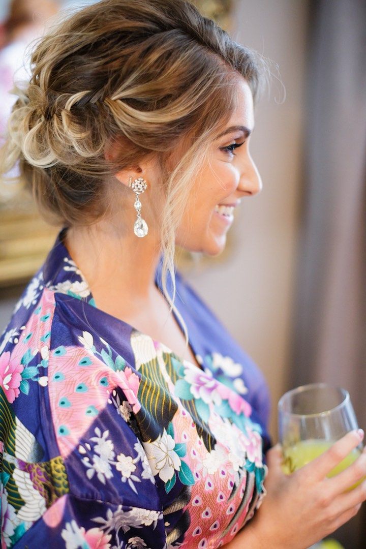 Featured Photographer: Koby Brown Photography; wedding hairstyle idea...