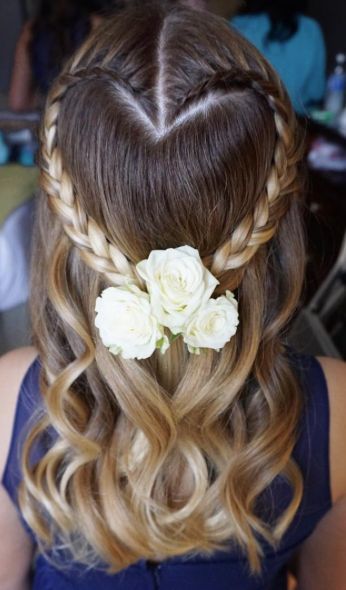 Featured Hairstyle: Heidi Marie Garrett - Hair and Makeup Girl; Wedding hairstyl...