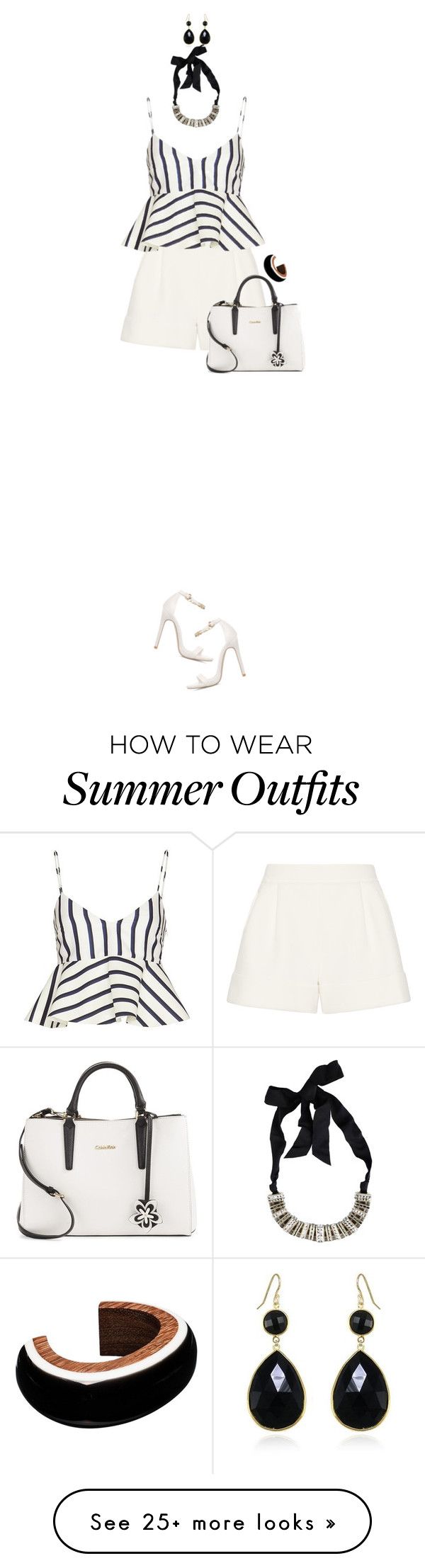 "Spaghetti Strap Tops For Summer" by ittie-kittie on Polyvore featurin...
