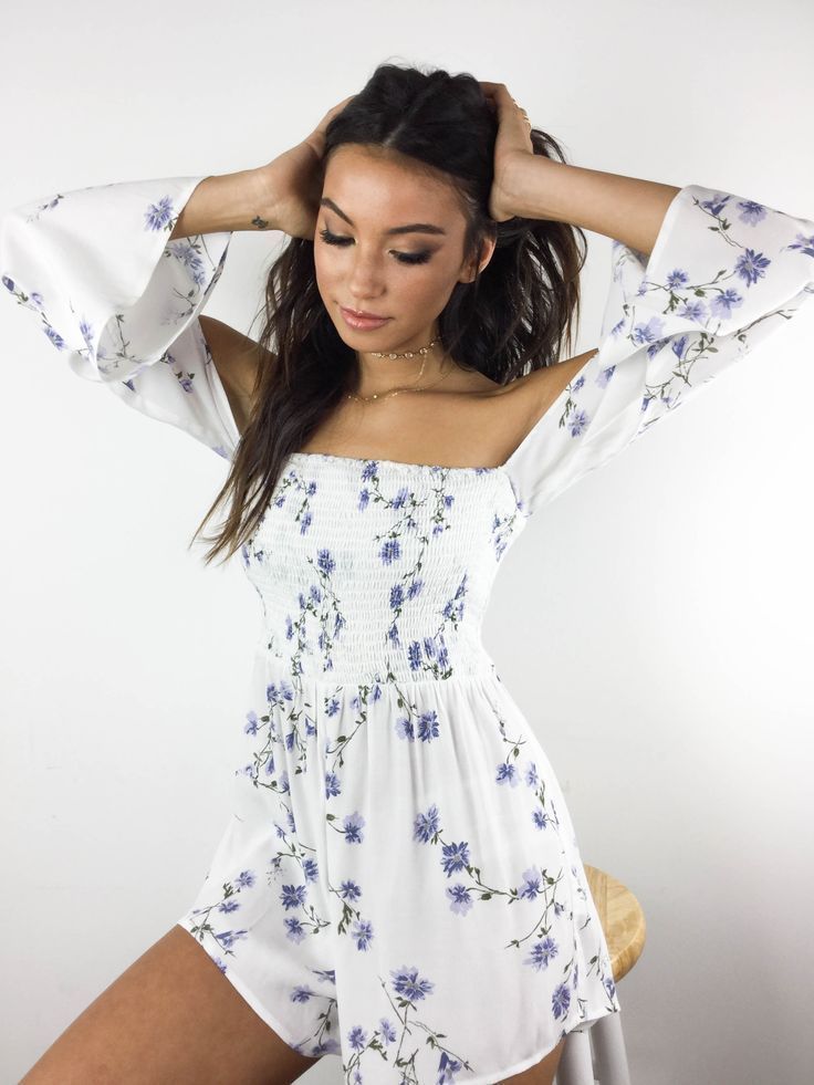 Cool off in the Show Some Skin Romper. Featuring a cold shoulder sleeve perfect ...