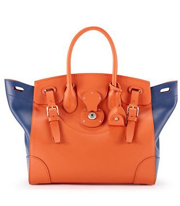 Ralph Lauren Collection Soft Ricky Handbags Collection & More Luxury Details...