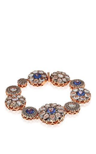 Beirut Collection Diamond and Sapphire Bracelet by Selim Mouzannar for Preorder ...