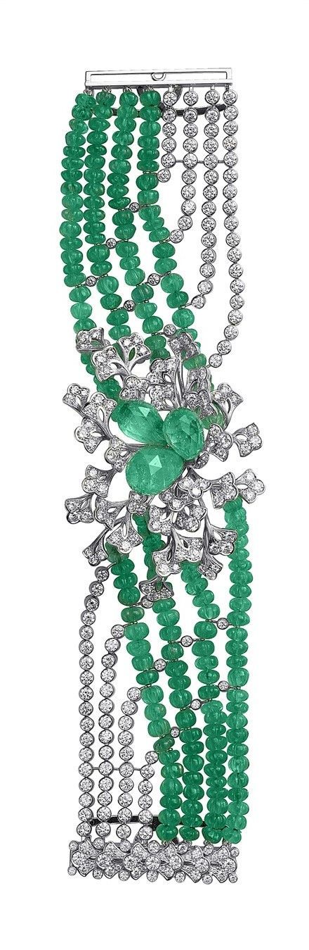 CARTIER EMERALDS AND DIAMONDS BRACELET  | Fashion Jewelry Antique | Rosamaria G ...