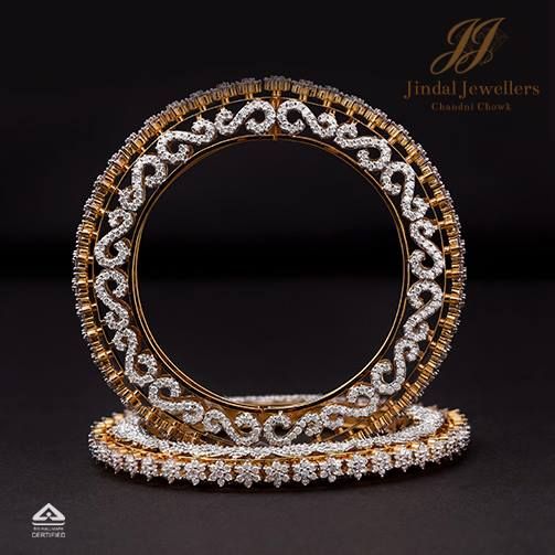 Diamonds for the wrists  (Jindal Jewellers)...