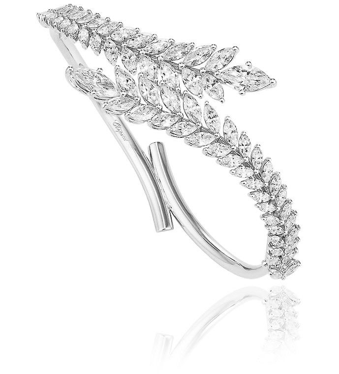Marquise diamond bracelet by Chopard (Green Carpet collection)...