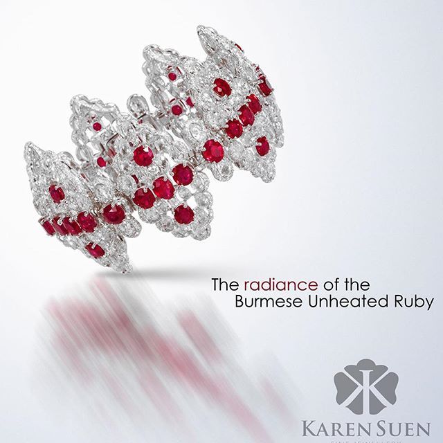My passion for rubies knows no bounds... The joy of working with the finest unhe...