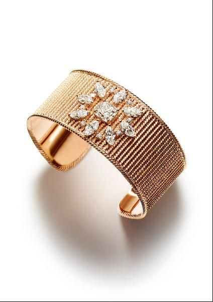 Piaget Mediterranean Garden Pink Gold and Diamond Bracelet...