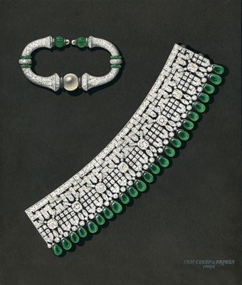 Van Cleef & Arpels - The Manchette Bracelets worn by Daisy Fellowes...