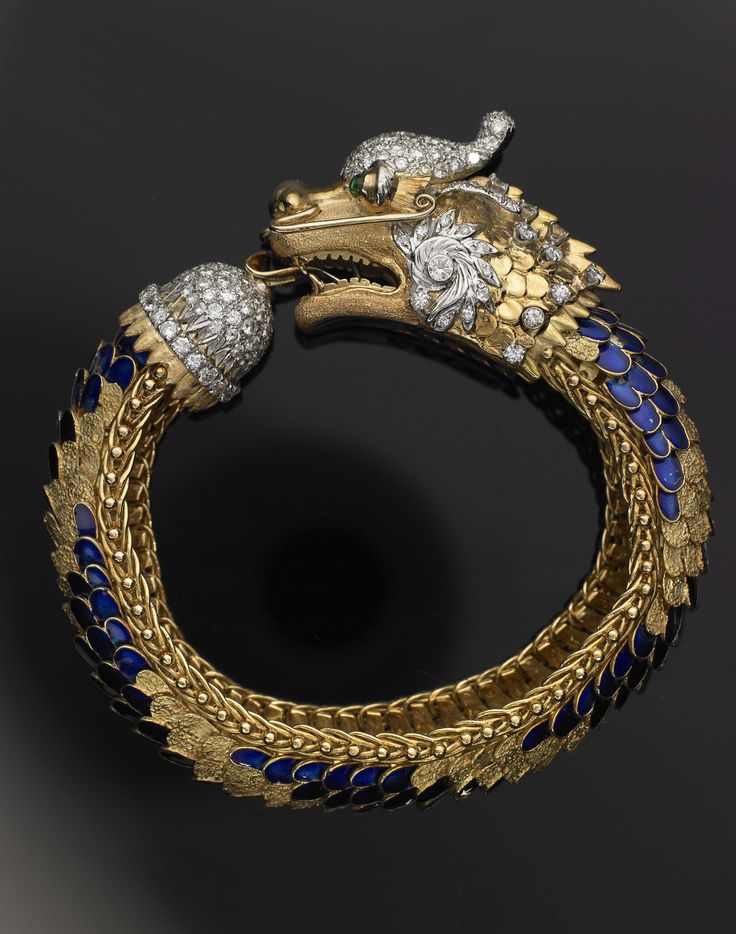 Vintage dragon bracelet....in honor of the Year of the Dragon......