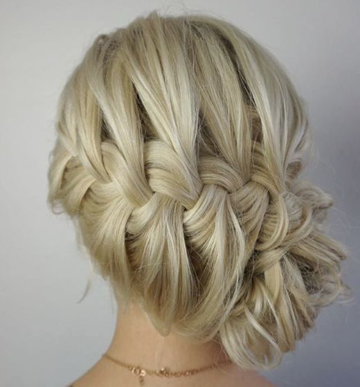 Featured Hairstyle: Heidi Marie Garrett - Hair and Makeup Girl; Wedding hairstyl...