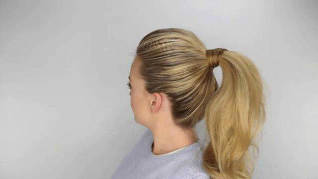 8. Elegant Ponytail | Be stylish and beautiful even when you cram to prepare for...