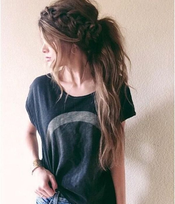 10 Lovely Ponytail Hair Ideas for Long Hair, Easy Doing Within 5 Minute