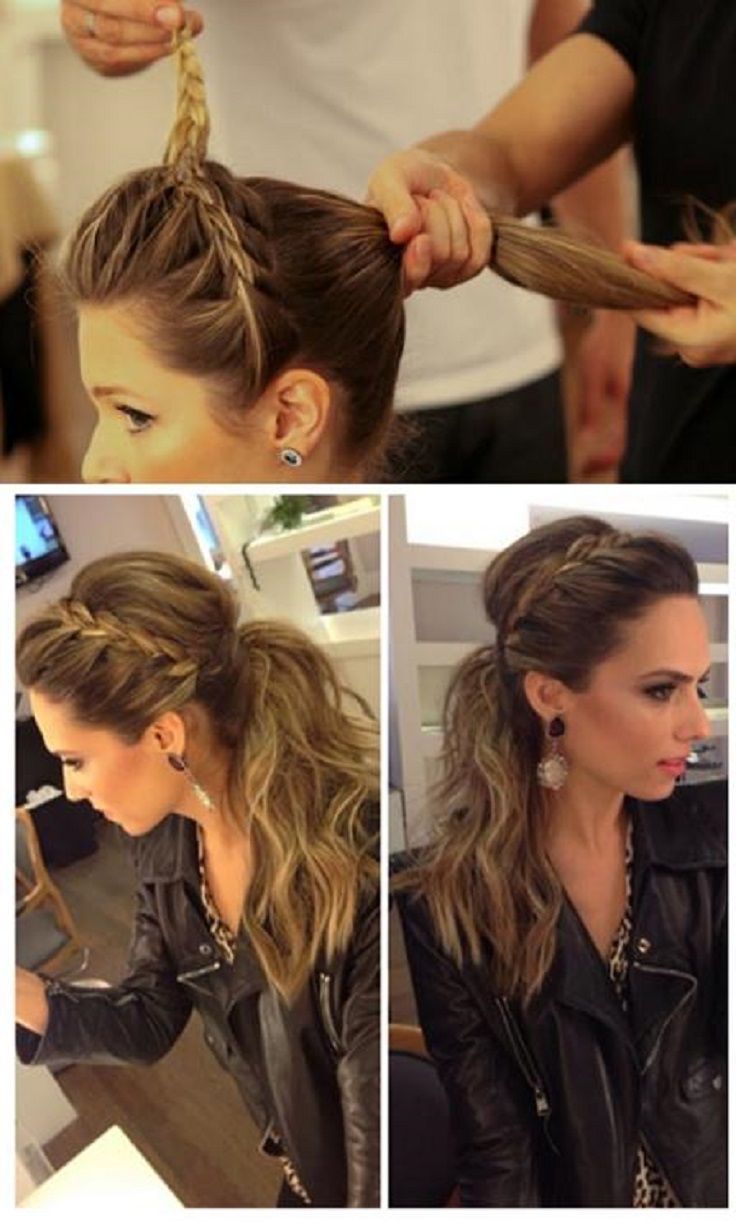 10 lovely #ponytail ideas...