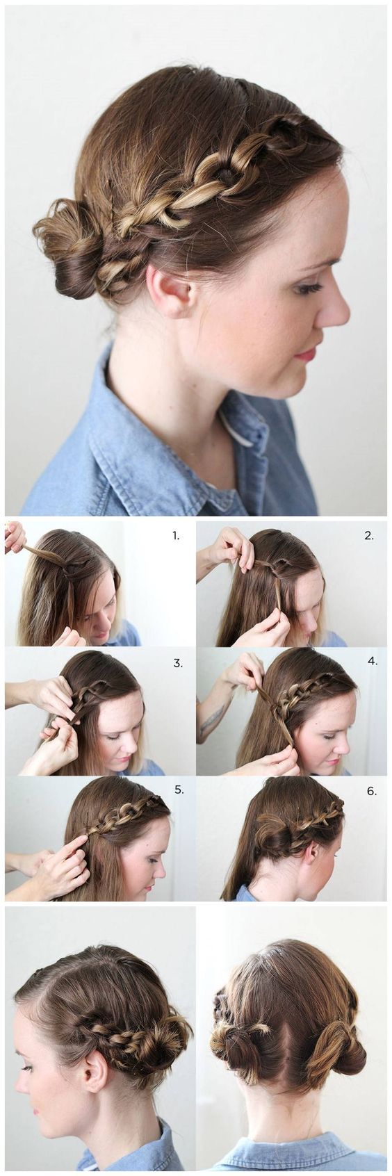 4 Cute Hairstyles for Spring! Check the Hair Tutorials Here