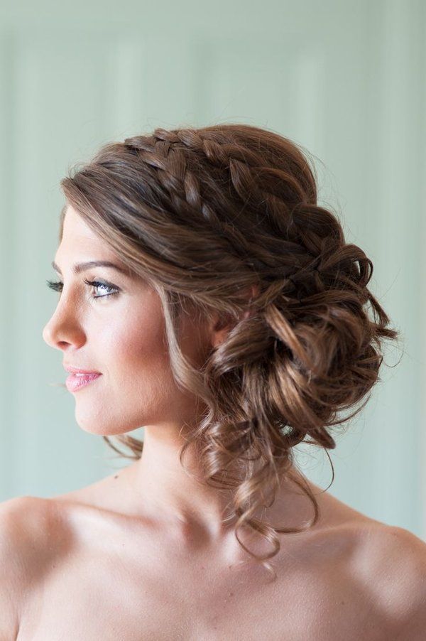 The Ultimate #Updo: Perfect for strapless dresses, this #hairstyle shows off you...