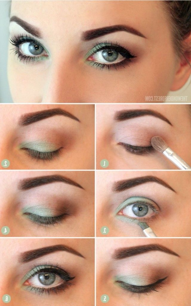 10 Step-By-Step Makeup Tutorials For Blue Eyes | Easy & Simple Eyeshadow Tutoria...