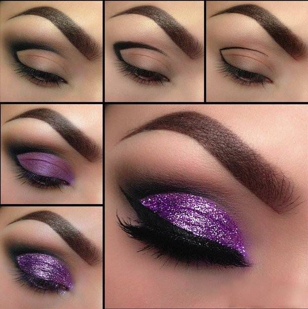 8. Purple Eyeshadow - Lovely Purple Eyeshadow Tutorial for Beginners | Makeup Tu...