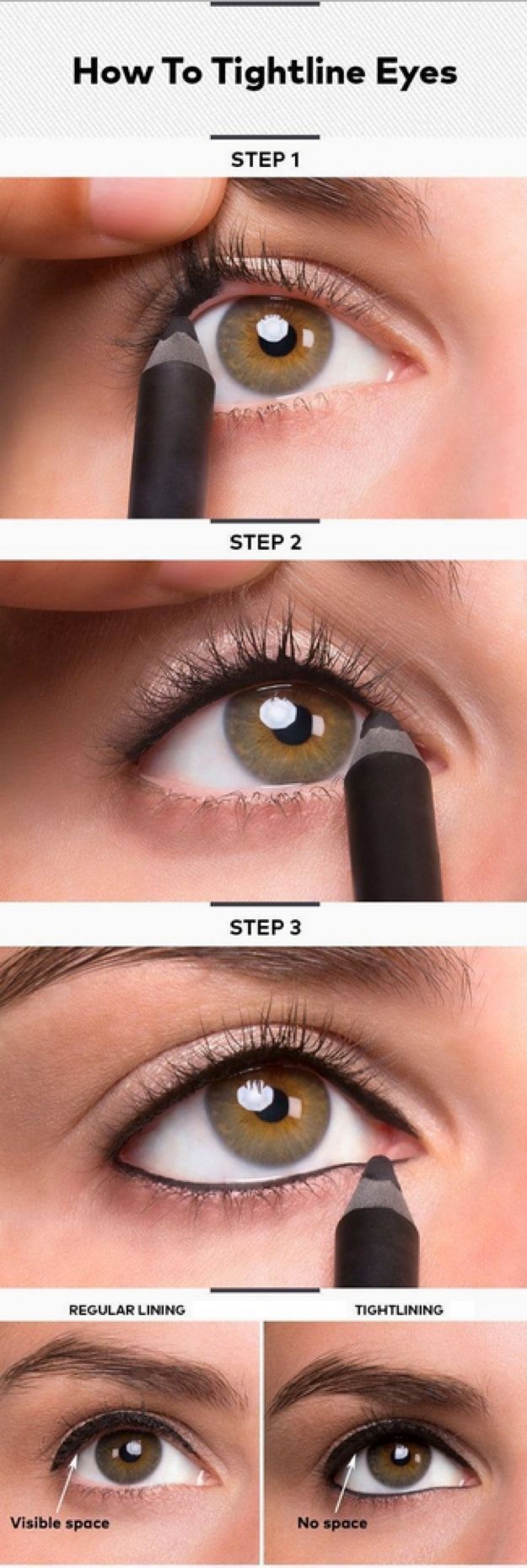 Eyeliner Tips and Tricks for A Perfect Tightline Eyeliner Look by Makeup Tutoria...