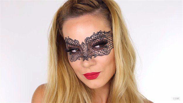 Lace Mask | Cutest Snapchat Filter Makeup Tutorials You Should Definitely Try...