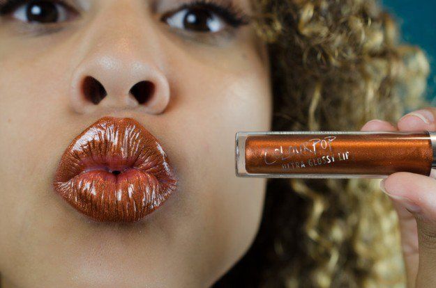 Lipstick Shades for Dark Skin: Metallic Copper | 7 Perfect Lipstick Shades for D...