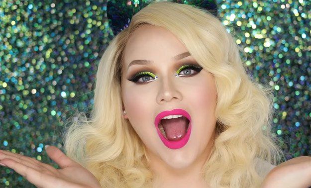 Rupaul's Drag Race-Inspired Green Spring Makeup | 16 Wearable St. Patrick&#3...