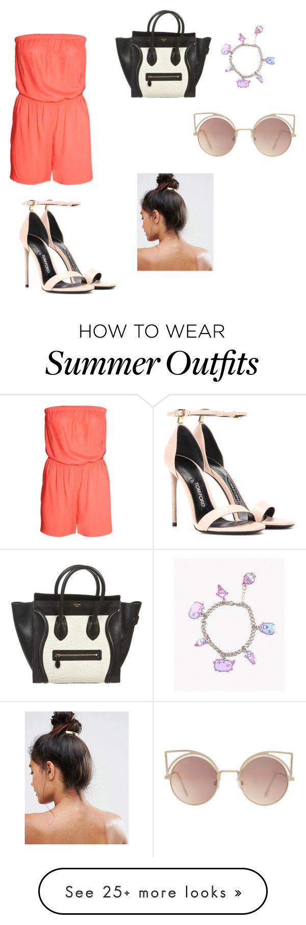 "A simple summer outfit" by gabrielawinata on Polyvore featuring H&amp...