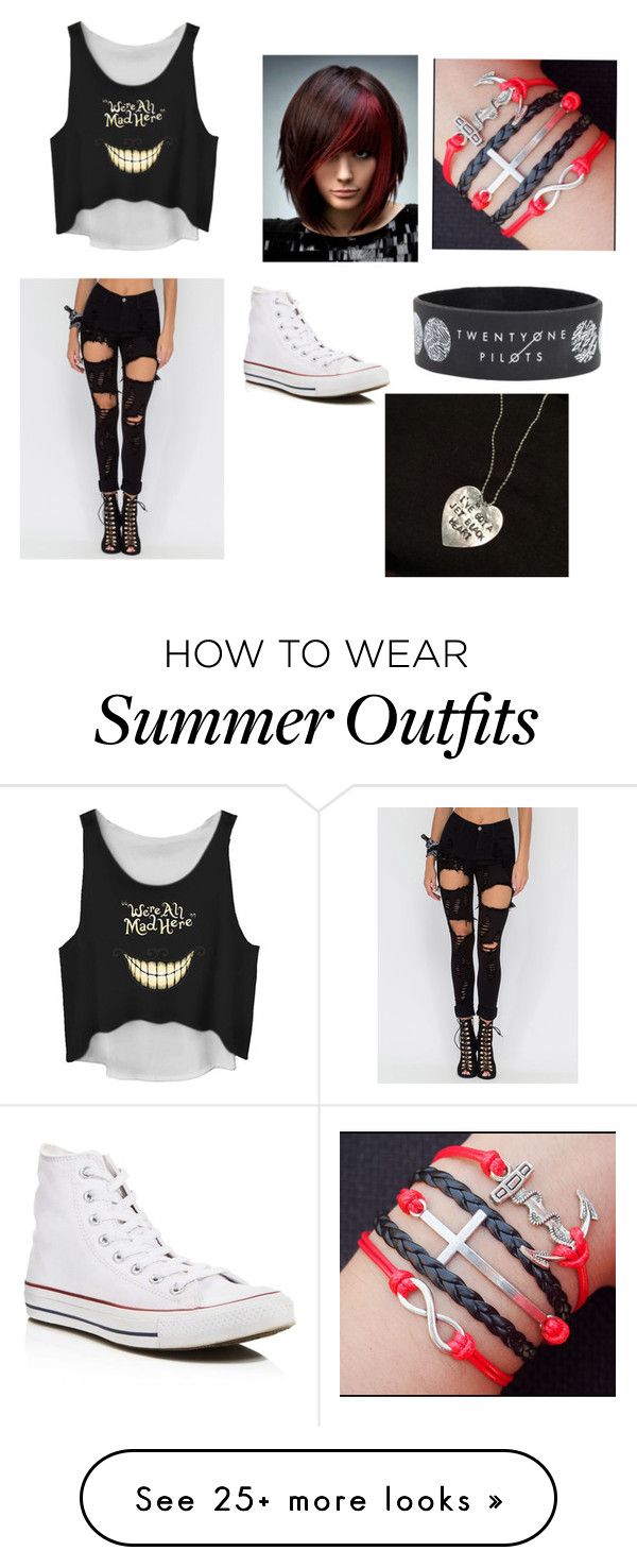 "aehester's outfit" by emma-messimer on Polyvore featuring Convers...