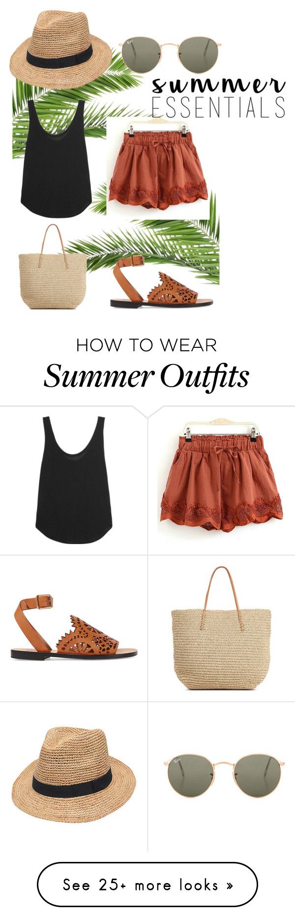 "Casual summer outfit" by polymnia-panagidi on Polyvore featuring Fram...