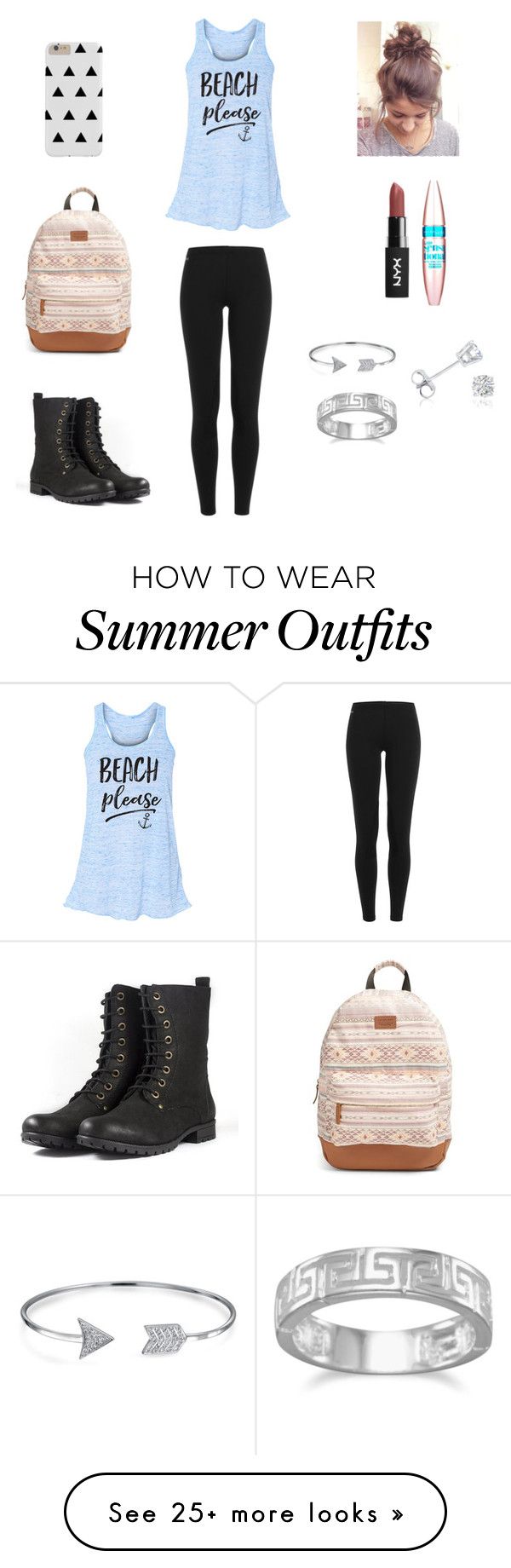 "Cute outfit" by stuff4m on Polyvore featuring Polo Ralph Lauren, Rip ...