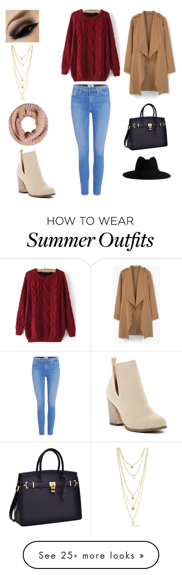 "Fall Outfit" by musicmagic38 on Polyvore featuring Paige Denim, MANGO...