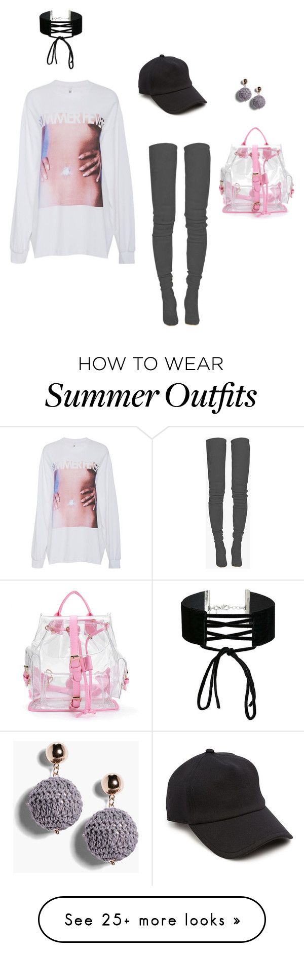 "I cant hear u my outfit is to cute" by lolatruth on Polyvore featurin...