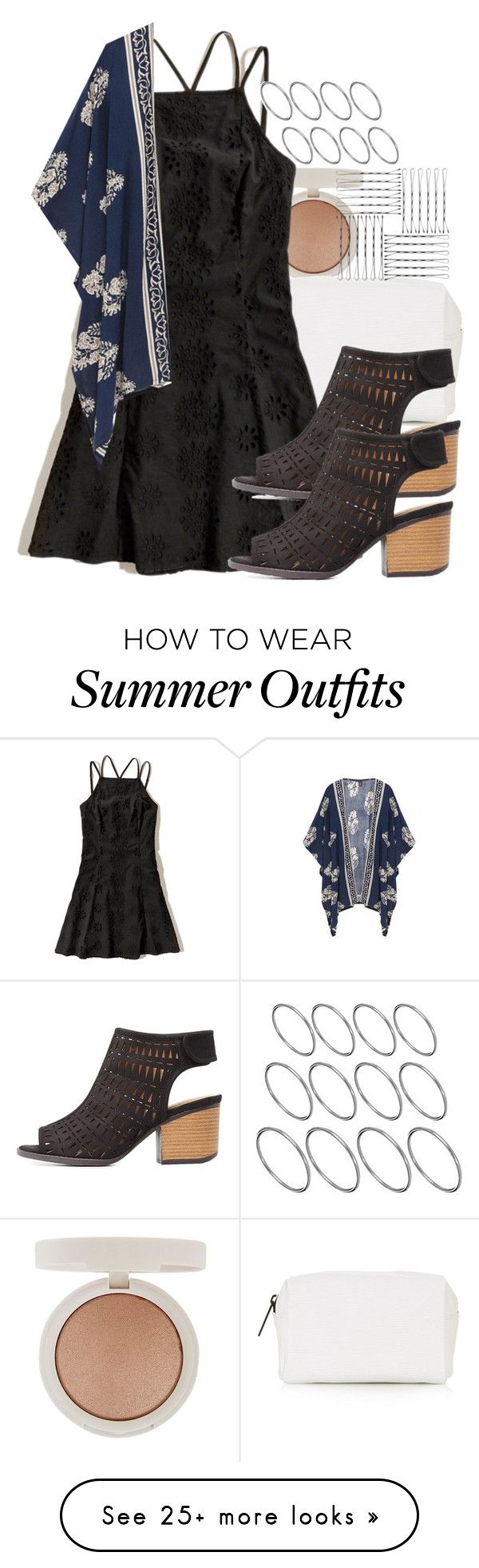 "Katherine inspired summer outfit with kimono" by tvdstyleblog on Poly...