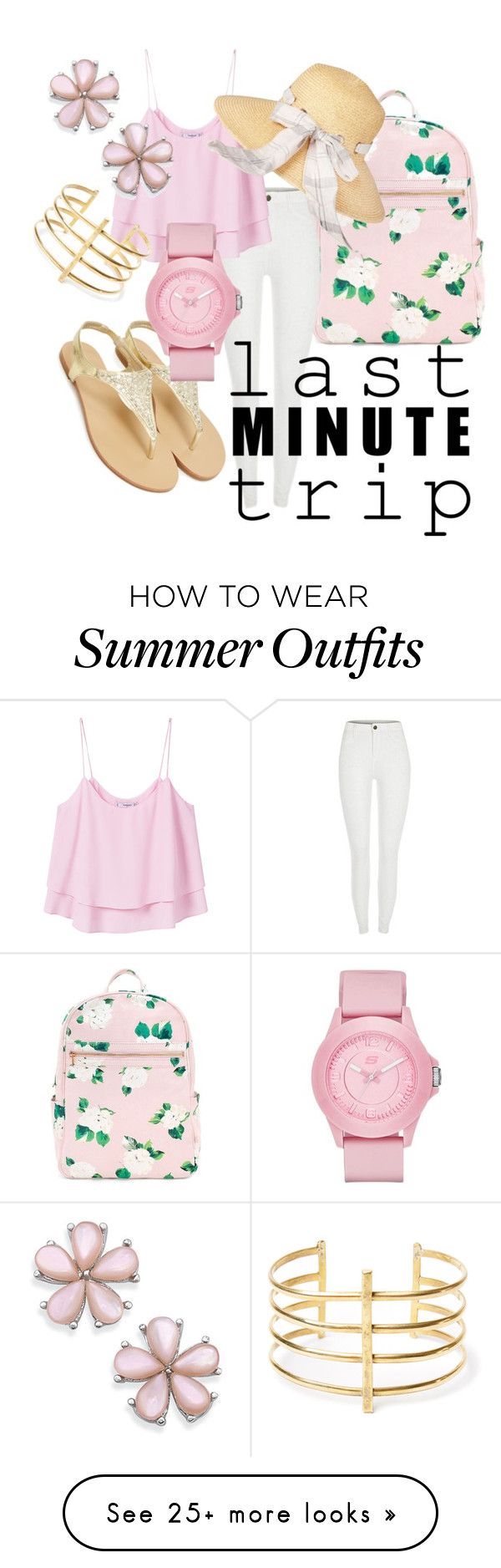 "Last minute trip outfit!" by megantt on Polyvore featuring MANGO, Ske...