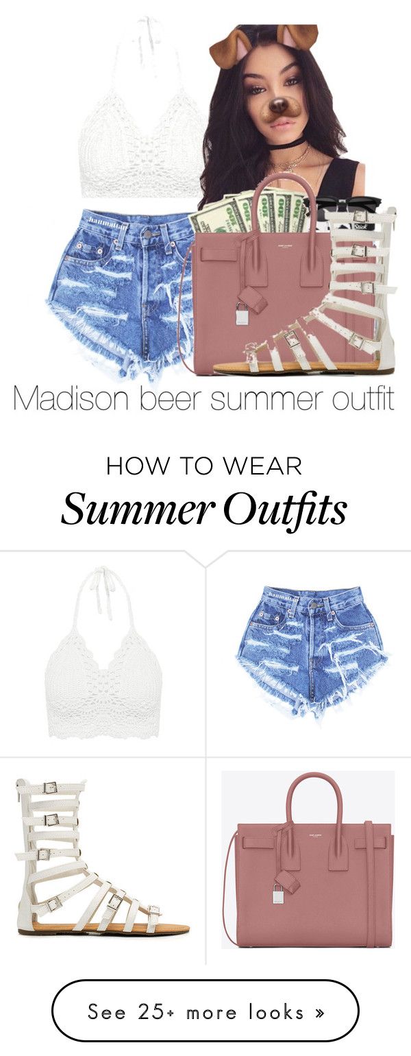 "Madison beer summer outfit" by diamondfoster919 on Polyvore featuring...