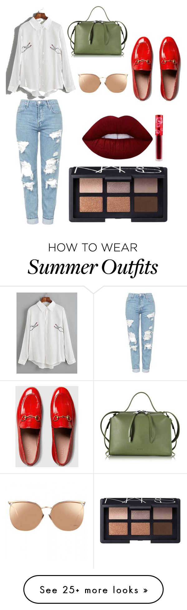 "My First Polyvore Outfit" by fitranc on Polyvore featuring Jil Sander...