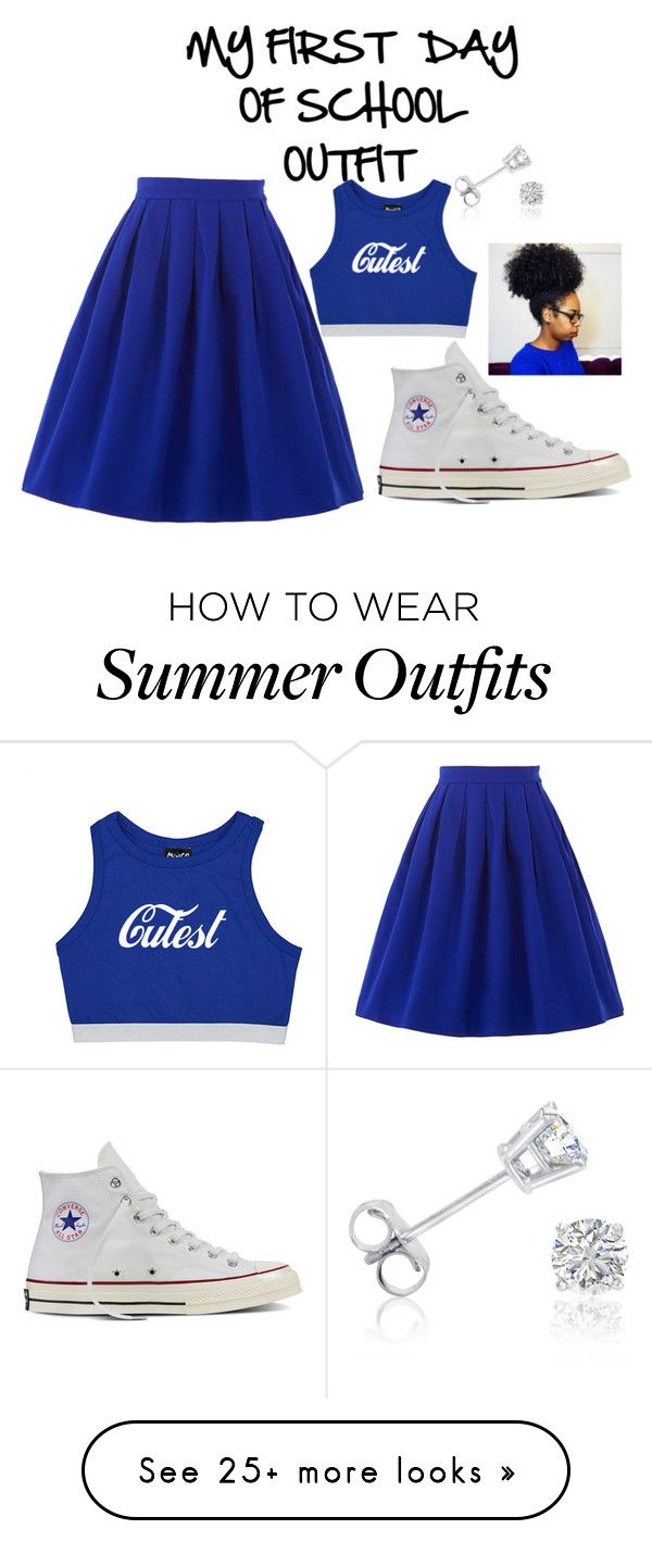 "My outfit" by dd4lfan1 on Polyvore featuring Converse and Amanda Rose...