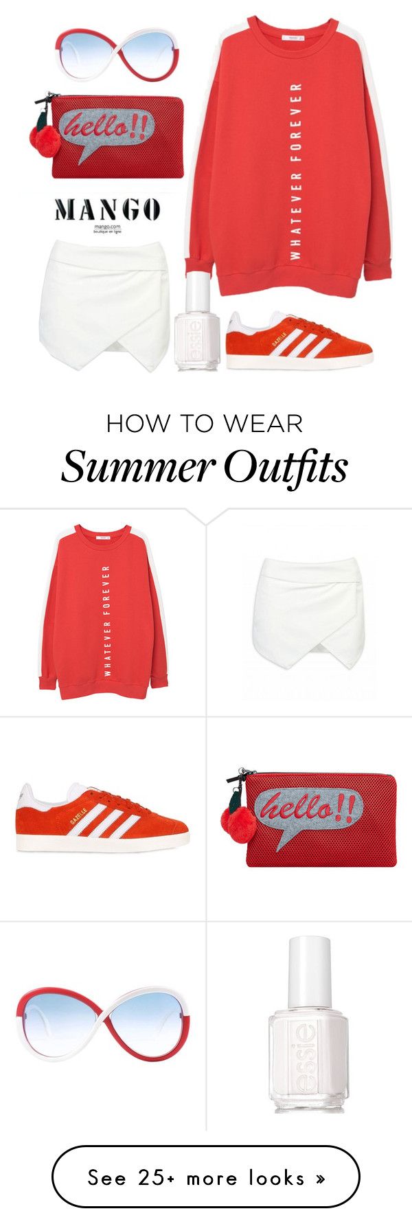 "My today personal Mango outfit" by tiraboschi-b on Polyvore featuring...