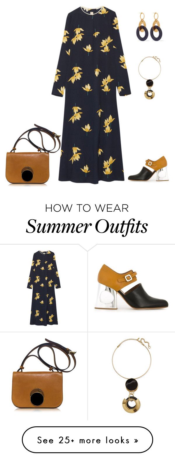 "outfit 4741" by natalyag on Polyvore featuring Marni...