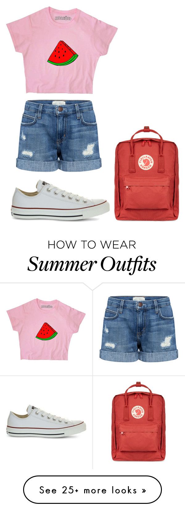 "Outfit" by thebandgirl on Polyvore featuring Current/Elliott, Convers...