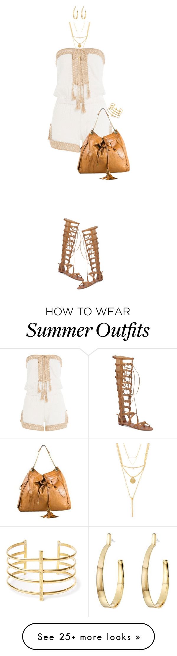 "Rompers For Summer" by ittie-kittie on Polyvore featuring Anna Kostur...