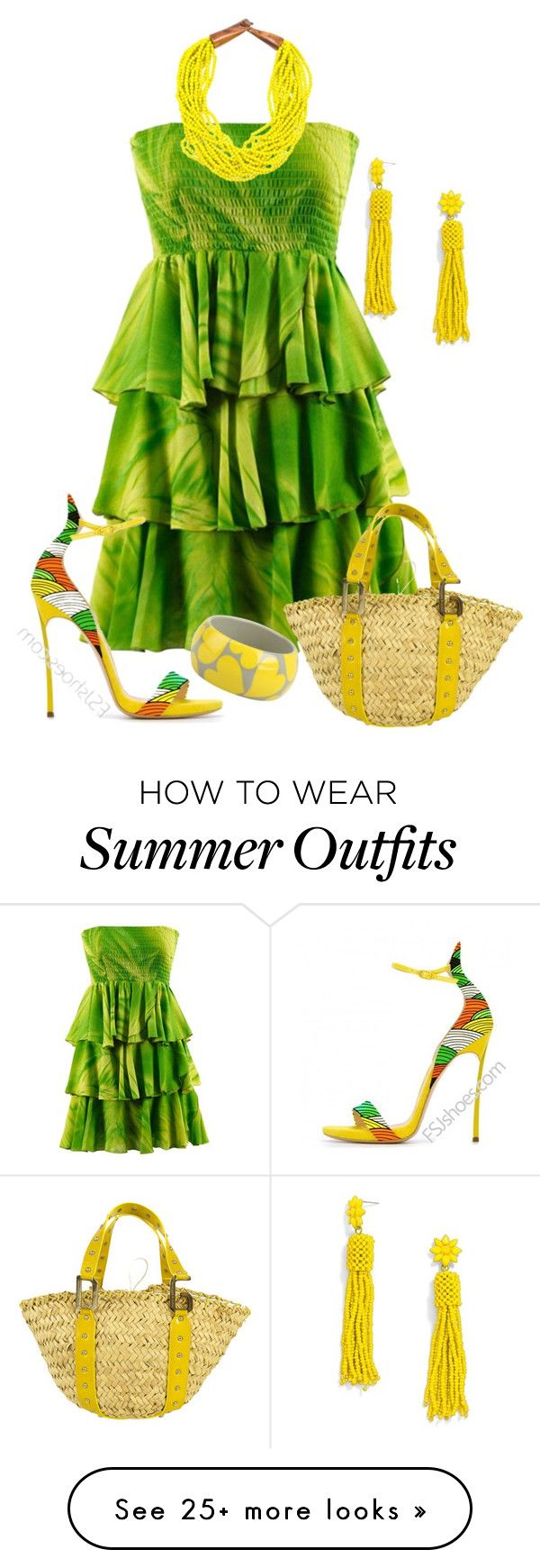 "~~ STYLE IT IN GREEN ~~" by queenofthegypsies on Polyvore featuring B...
