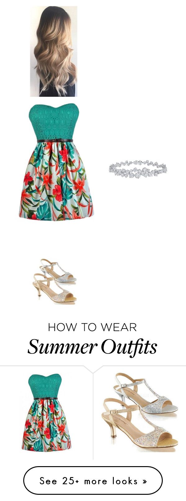 "Summer date outfit" by aak52610 on Polyvore featuring Fabulicious and...