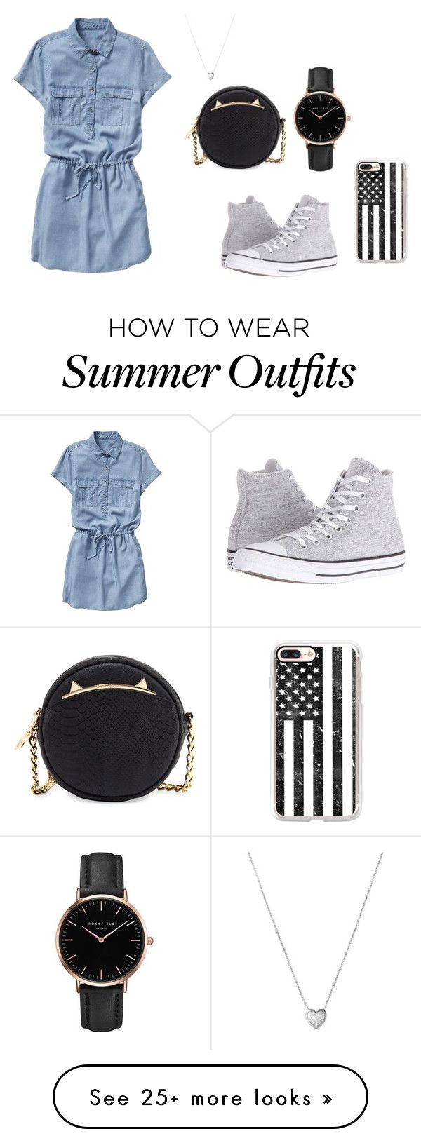 "Summer outfit" by chloe-denise-cheng-barraza on Polyvore featuring Ga...