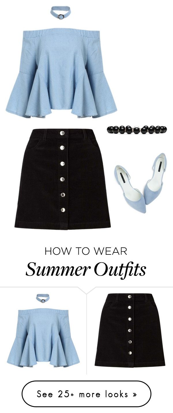 "summer outfit" by elizabeth-stushnoff on Polyvore featuring Miss Self...